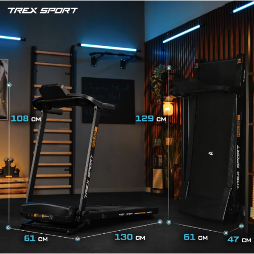 Беговая дорожка  Trex Sport TX-500TM PULSO - фото №14
